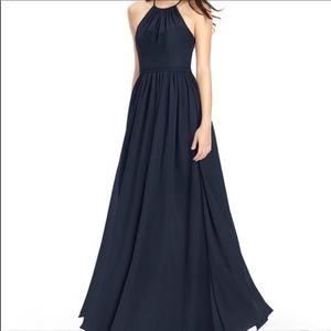 Azazie Kailyn Dress size A2 in dark navy blue